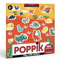 POPPIK stickers 2ans+ / dinosaures by Citron Grenadine