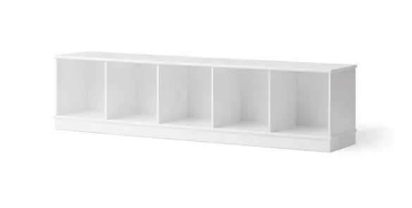 OLIVER FURNITURE étagère WOOD 5x1 horizontale avec socle by Citron Grenadine
