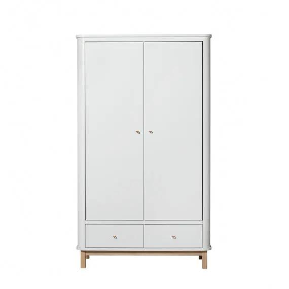 OLIVER FURNITURE Armoire 2 portes Wood by Citron Grenadine