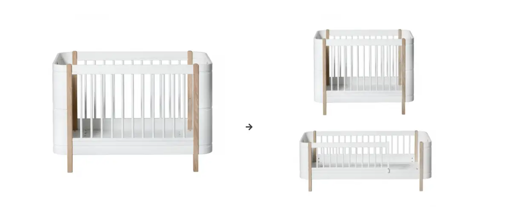 Oliver Furniture mini+ kit famille blanc/chêne 041457 by Citron Grenadine