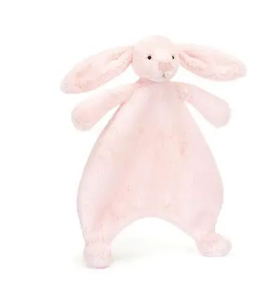JELLYCAT doudou plat / pink bunny by Citron Grenadine