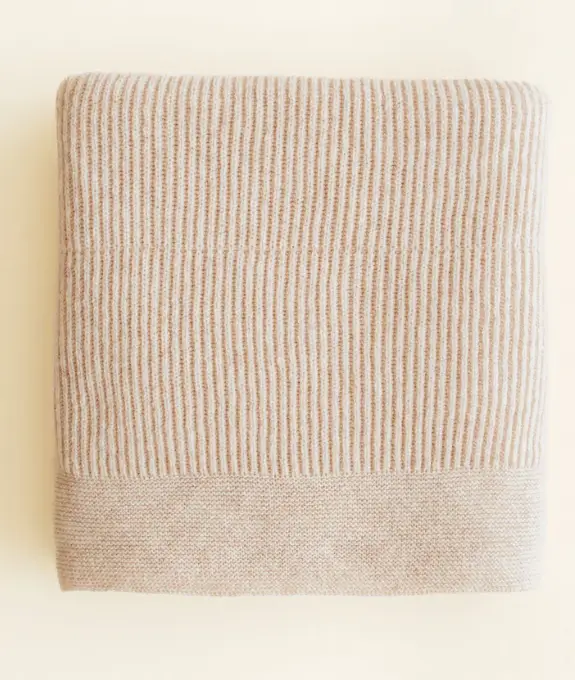 HVID plaid gaston / soft beige by Citron Grenadine