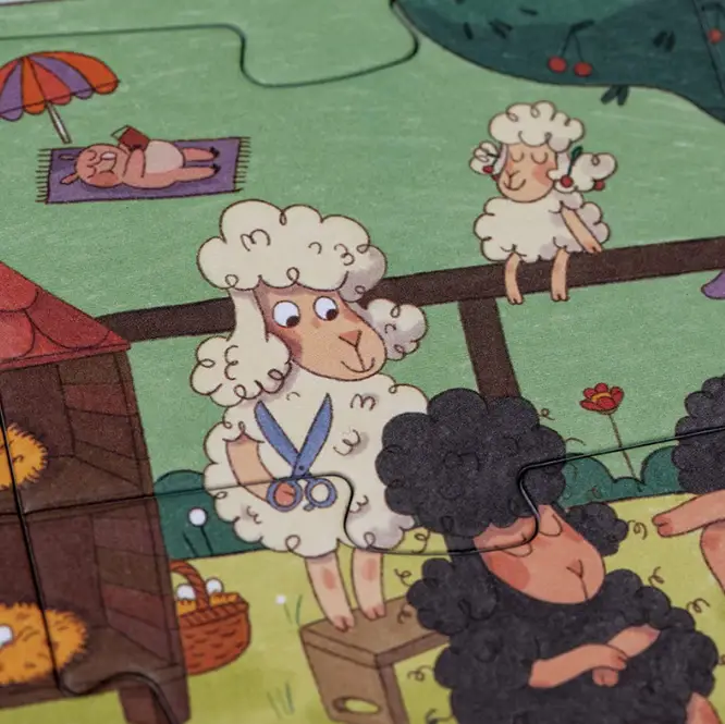 LONDJI puzzle farmstatic +3 ans by Citron Grenadine