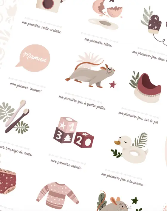 LES PETITES DATES / mes premieres fois - souris poudre by Citron Grenadine