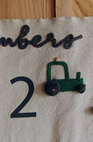 LORENA CANALS déco murale / farm numbers by Citron Grenadine