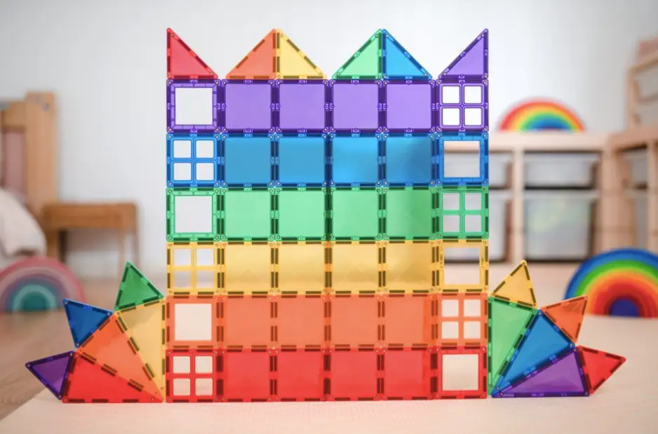 CONNETIX Rainbow Starter Pack 60 pièces by Citron Grenadine
