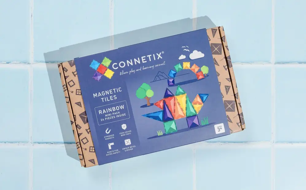 CONNETIX rainbow mini pack 24 pièces by Citron Grenadine