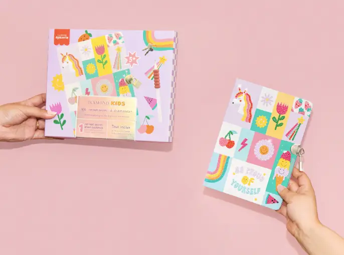 Petit Diamond kids / carnet secrets 5+ by Citron Grenadine