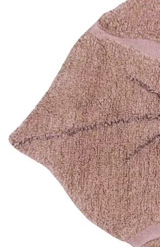 LORENA CANALS tapis lavable / monstera vintage nude by Citron Grenadine