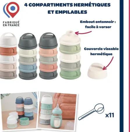 BÉABA boite doseuse / argile