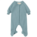 ENGEL NATUR pyjama en laine / bergblau by Citron Grenadine