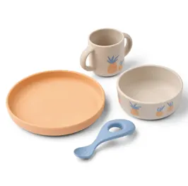 LIEWOOD set repas VIVI / pineapple sandy by Citron Grenadine