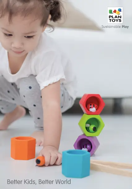 PLAN TOYS nid d'abeilles +3 ans by Citron Grenadine