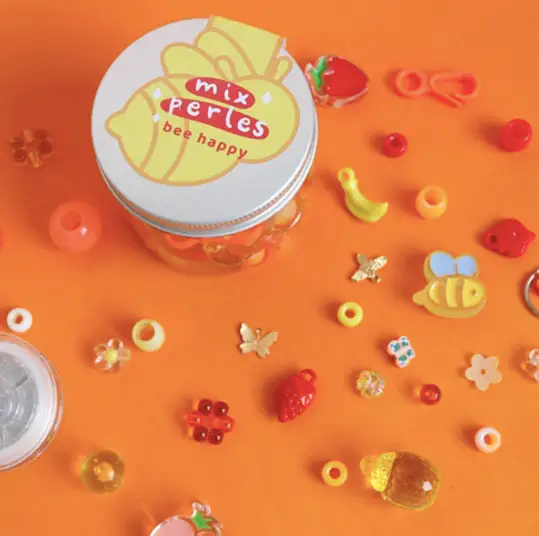 La petite épicerie mix de perles / bee happy by Citron Grenadine