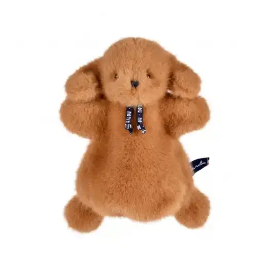 MAÏLOU marionnette chien Sowen / caramel by Citron Grenadine
