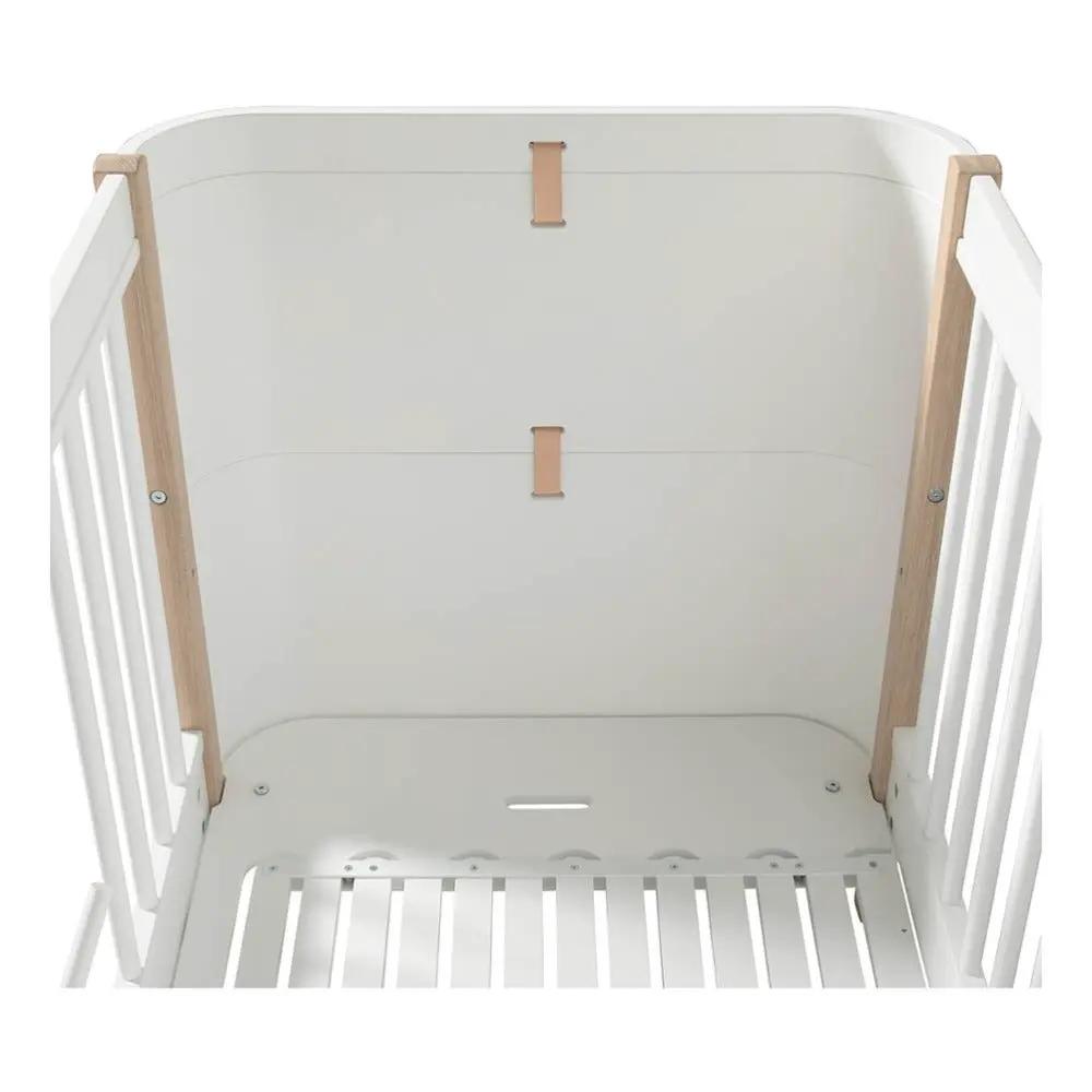 Oliver Furniture lit mini+ 0/9 ans / blanc/chêne by Citron Grenadine