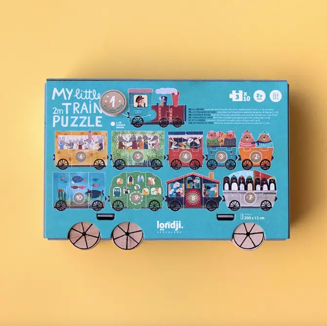 LONDJI puzzle my little train +2 ans by Citron Grenadine