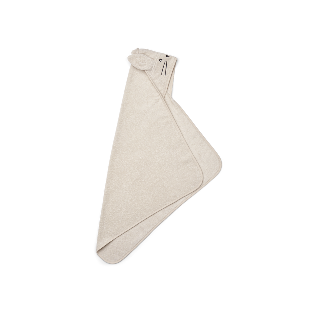 LIEWOOD ALBERT cape de bain / rabbit sandy - Citron Grenadine | puériculture durable, conseil en boutique à Louvain-la-Neuve