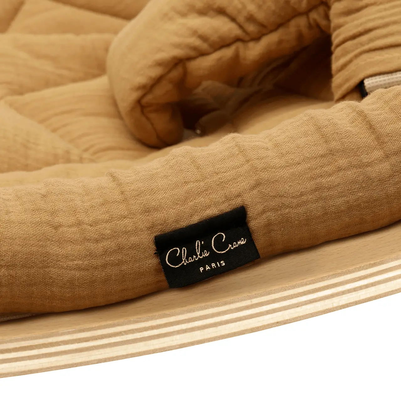 CHARLIE CRANE assise LEVO / camel by Citron Grenadine