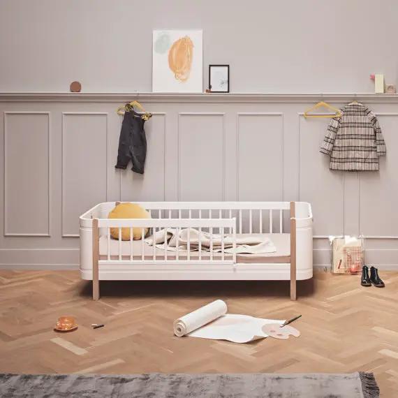 Oliver Furniture mini+ lit junior 2/8 ans chêne/blanc 041465 by Citron Grenadine