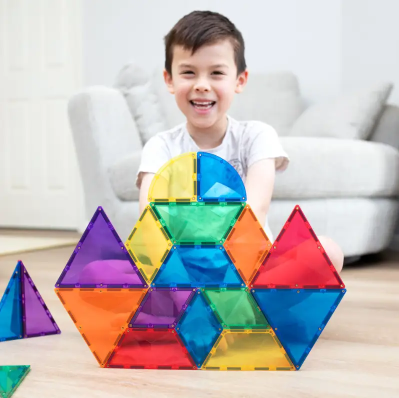 CONNETIX Rainbow Shape Expansion Pack 36 pièces by Citron Grenadine