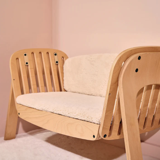 Charlie Crane coussin pour banquette de lit kodo by Citron Grenadine