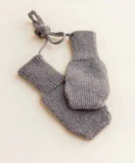 HVID moufles mittens / otter by Citron Grenadine
