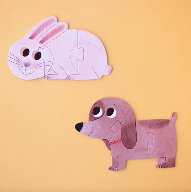 LONDJI puzzle i love my pets +3 ans by Citron Grenadine