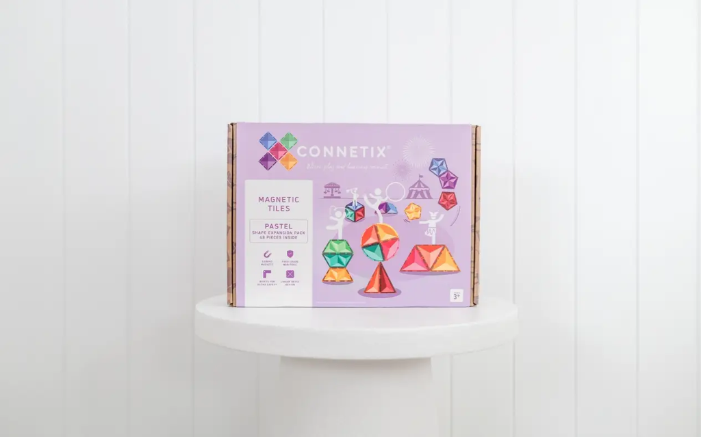 CONNETIX Pastel Shape Expansion Pack 48 pièces by Citron Grenadine