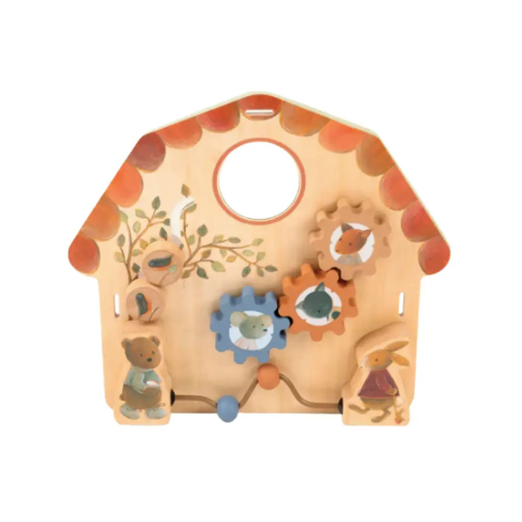 EGMONT TOYS tableau d'activités en bois 10M+ by Citron Grenadine