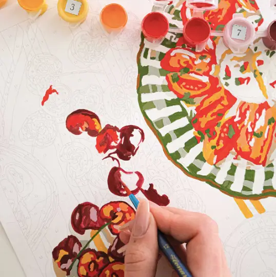 LPE peinture au numéro / la dolce vita