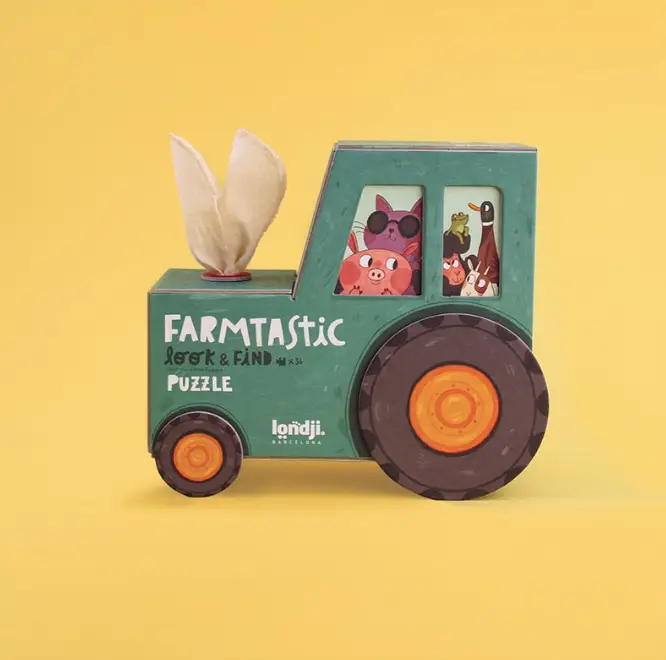 LONDJI puzzle farmstatic +3 ans by Citron Grenadine