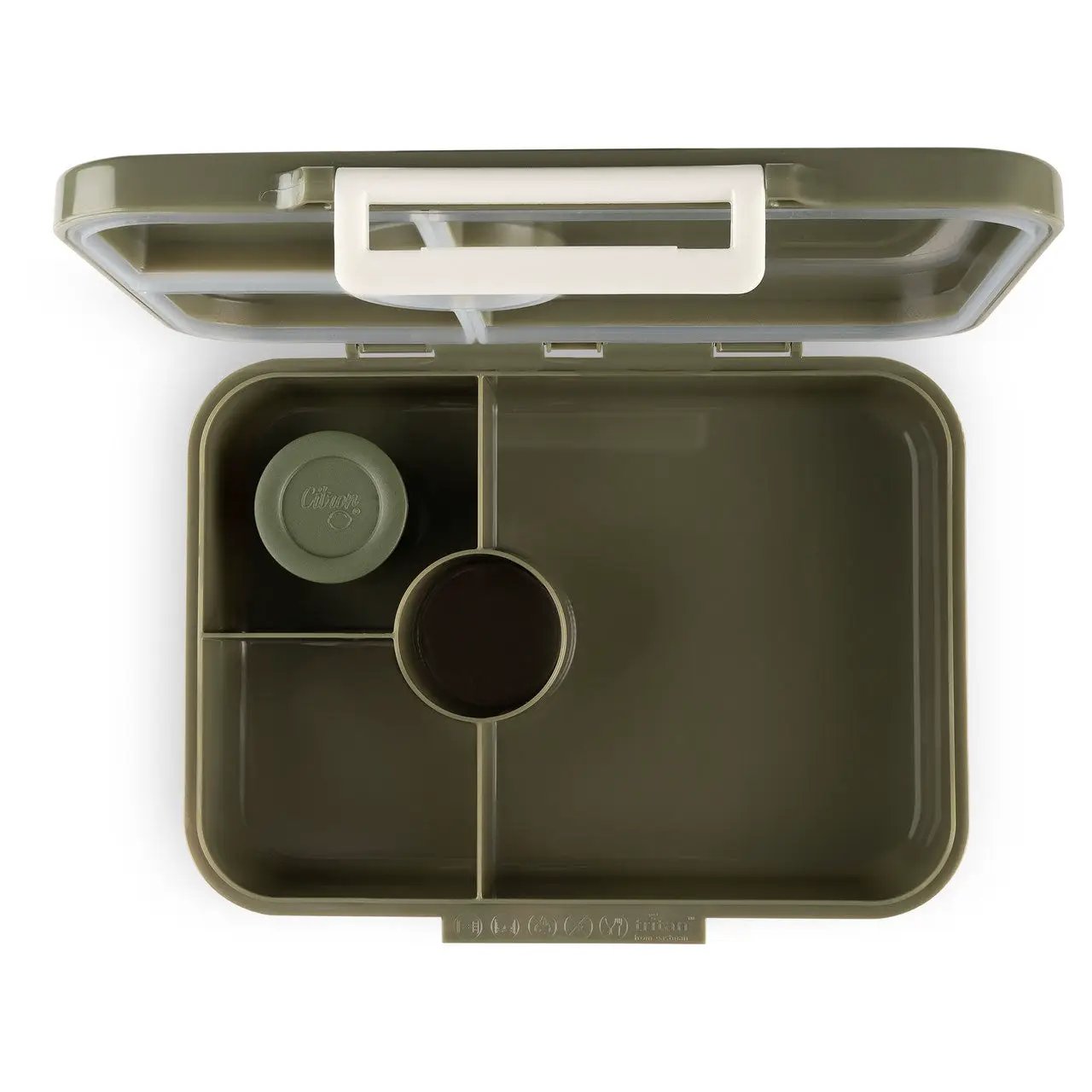 CITRON lunch box / green by Citron Grenadine