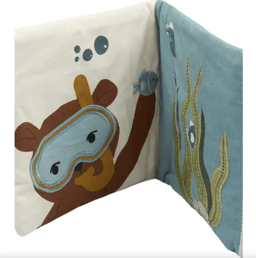 FABELAB livre en tissu / mer by Citron Grenadine
