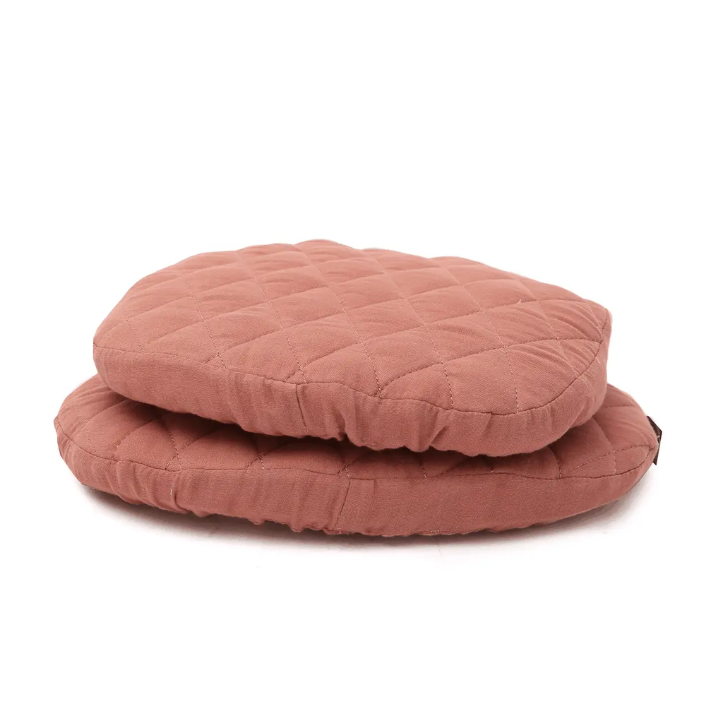 CHARLIE CRANE coussins tibu / bois de rose by Citron Grenadine