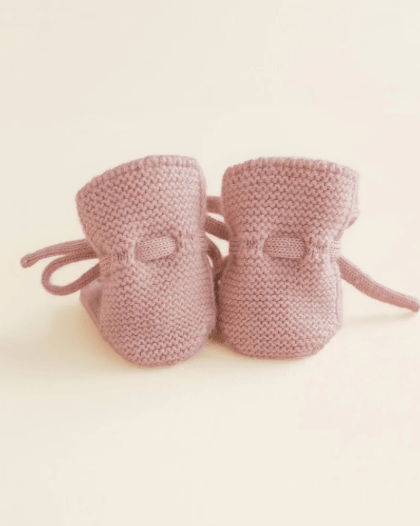 HVID chaussons booties / powder by Citron Grenadine