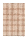 LORENA CANALS tapis lavable / tartan rose by Citron Grenadine