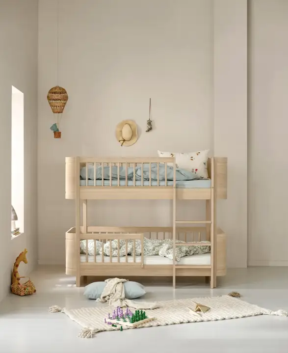 Oliver Furniture wood+ lit superposé junior oak by Citron Grenadine