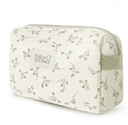 BABYSHOWER trousse de toilette Camila / olive bloom by Citron Grenadine