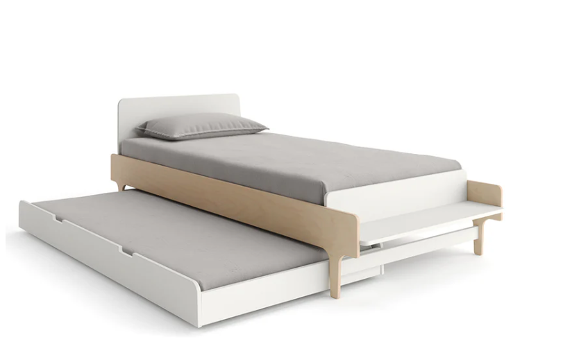 OEUF lit double river / full bed birch by Citron Grenadine