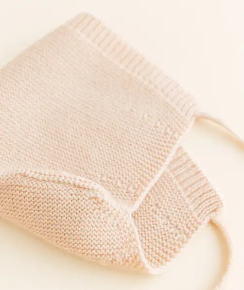 HVID bonnet newborn / oat by Citron Grenadine
