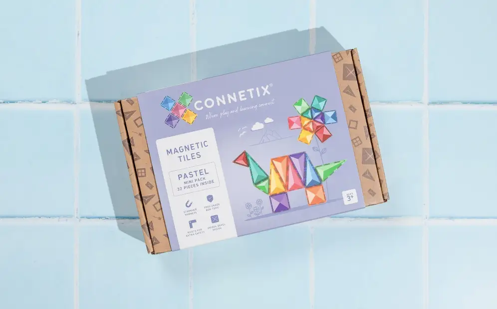 CONNETIX pastel mini pack 32 pièces by Citron Grenadine