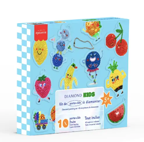 Petit Diamond kids / porte-clefs +5 ans by Citron Grenadine