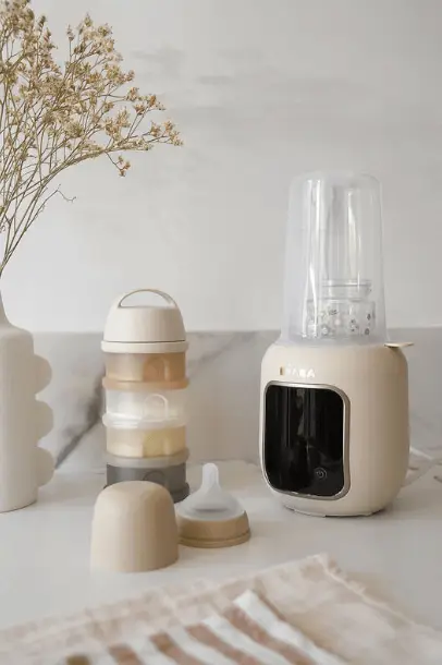 BÉABA chauffe-biberon multi milk / terre d'argile by Citron Grenadine