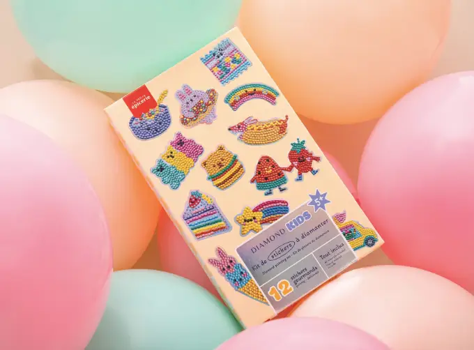 Petit Diamond kids / stickers yummy +5 ans by Citron Grenadine