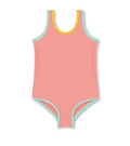 BAÏNES pam maillot anti UV / peach by Citron Grenadine
