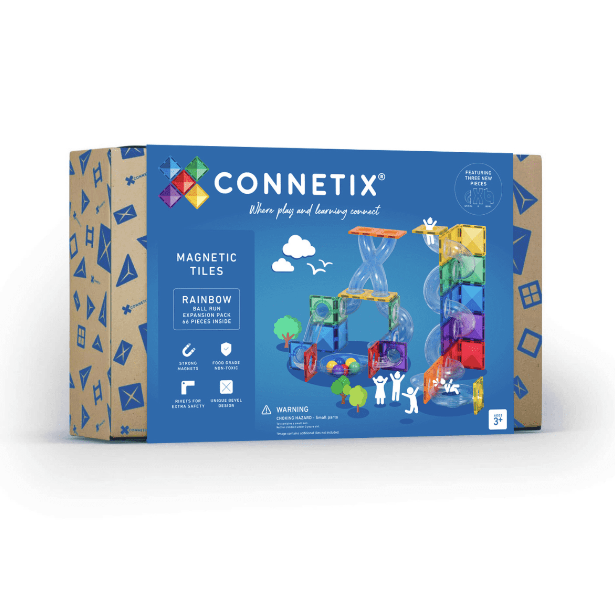 CONNETIX Rainbow Ball Run Expansion Pack 66 pc by Citron Grenadine