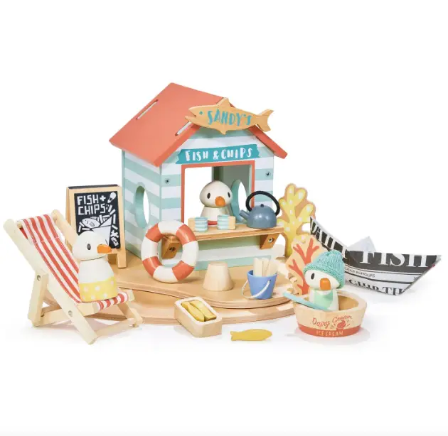 TENDER LEAF la cabane de plage +3 ans by Citron Grenadine