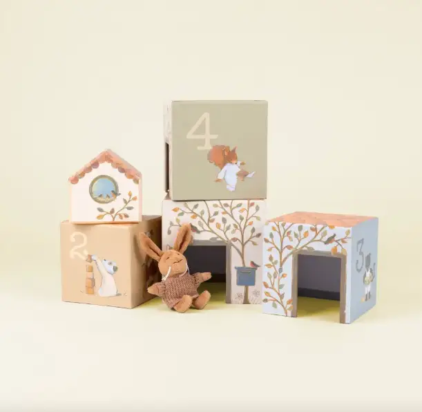 EGMONT TOYS cube house lenny the rabbit +2ans by Citron Grenadine
