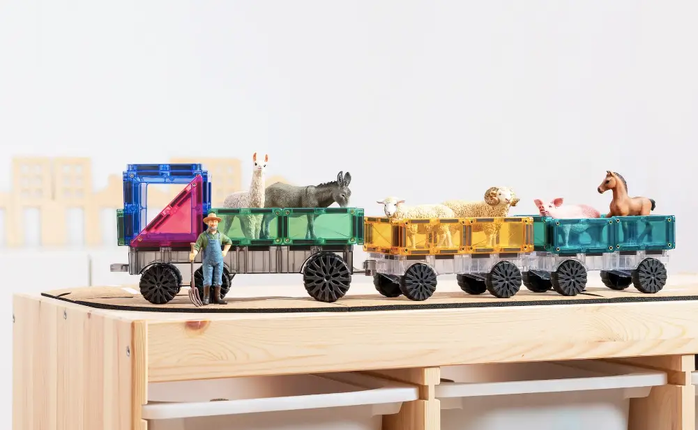 CONNETIX pastel transport pack 50 pièces by Citron Grenadine